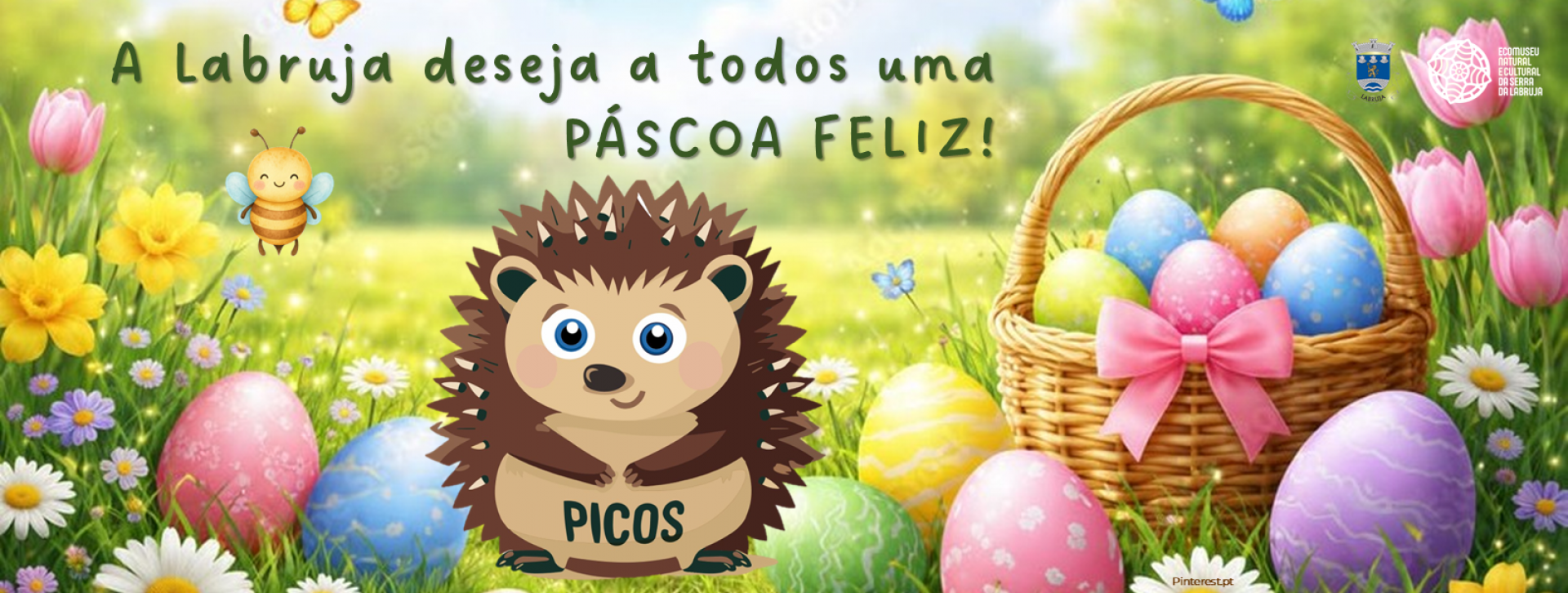 Votos de P&aacute;scoa Feliz